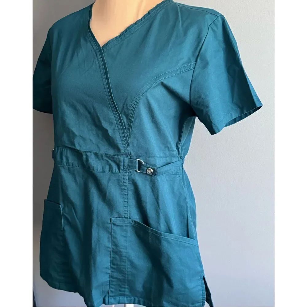 Cherokee Luxe Scrub Top, size S - Picture 5 of 11